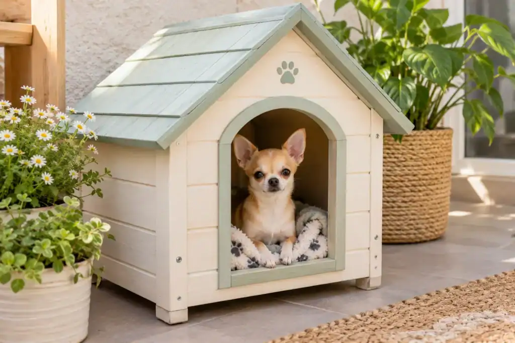 small dog house plan for Chihuahuas and toy breeds